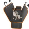 Car pet mat Scratch-proof wear-resistant pet cover dual-purpose rear seat cushion double Oxford car dog pad car pet pad - black - (54*57.8IN-137*147CM