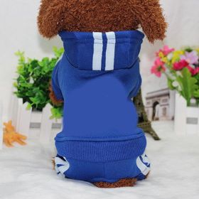 Pet four-legged clothes - Dark Blue - S
