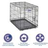 Single Door iCrate Metal Dog Crate, 30" - 30"