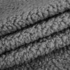 Premium Fluffy Fleece Dog Blanket; Soft and Warm Pet sleeping mat - Grey Blanket - Small (24*32")