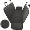 Car pet mat Scratch-proof wear-resistant pet cover dual-purpose rear seat cushion double Oxford car dog pad car pet pad - black - (54*57.8IN-137*147CM