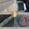 Active Pets Car Seat Cover for Dogs and cats; Standard Dog Seat Cover for Back Seat Use 100% Waterproof; Scratch Proof Pet Covers for Travel - black b
