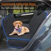 Car pet mat Scratch-proof wear-resistant pet cover dual-purpose rear seat cushion double Oxford car dog pad car pet pad - black - (54*57.8IN-137*147CM